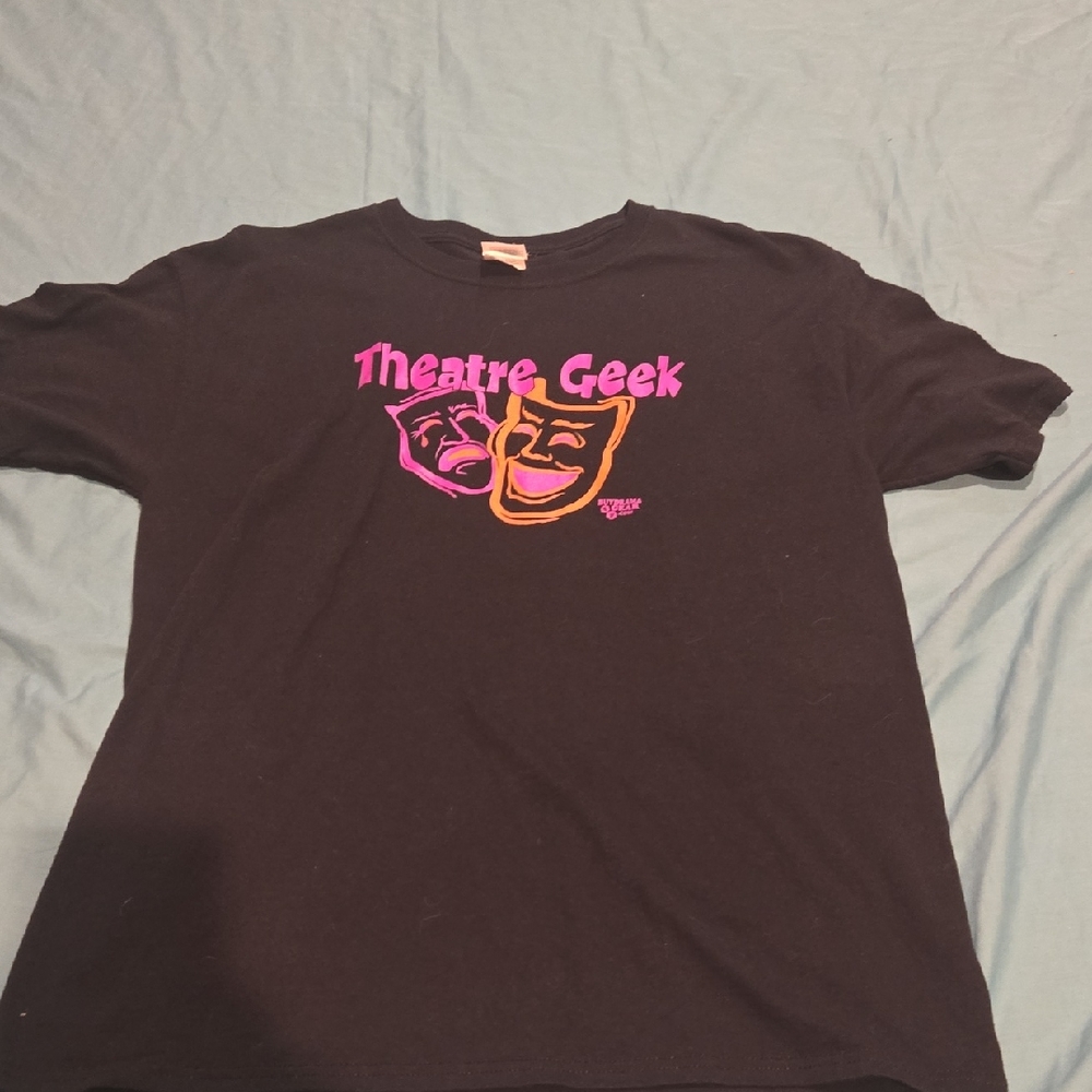 Theatre Geek Black T-Shirt